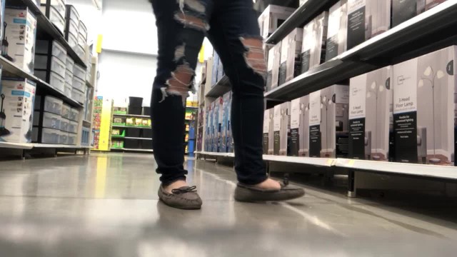 (Almost Caught) Public Fuck at Walmart Supermarket Risky Random Sex Search 365movies