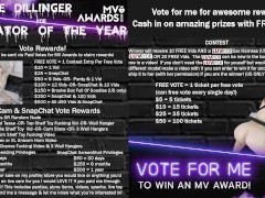 MV Awards Contest Details - Hard Fucking and MESSY Bukkake Facials