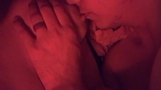 Big Titty Goth Gets Eaten Out & Toes Sucked