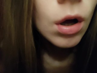 Sloppy finger sucking and spit drool ASMRmouth sounds