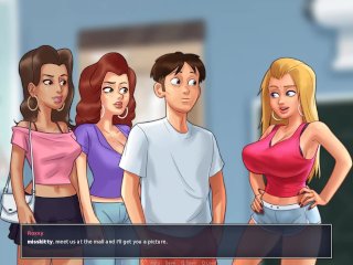 SummertimeSaga THEY FIGHT TO SHOW ME THEIR TITTIES PART 44