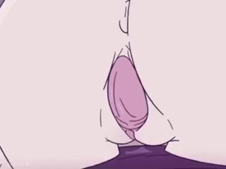 cartoon porn, female orgasm, creampie, masturbation