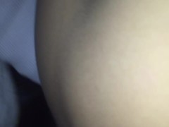 Snuck out to our cottage to fuck my step sister for 1st time