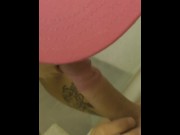 Preview 2 of Surprised masturbating my girlfriend joins me ! She want my cum