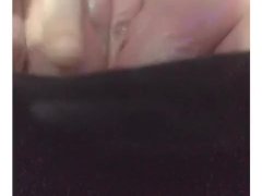 ASMR ( LISTEN) Playing With My Wet Puffy Creamy Pussy Close Up !