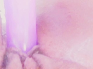 Juicy Pussy Dildo Fuck Til Cum