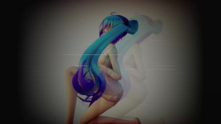 MMD R18+ 4k Miku Micro bikini Expectativas [com efeitos]