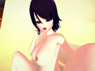 big boobs, big tits, 3d hentai pov, cartoon