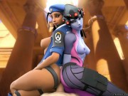 Preview 2 of Overwatch Widowmaker 2020 compilation W/S