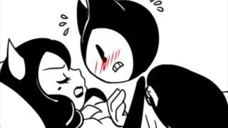Animated Comic Bendy In Love With Boris And Alice Angel