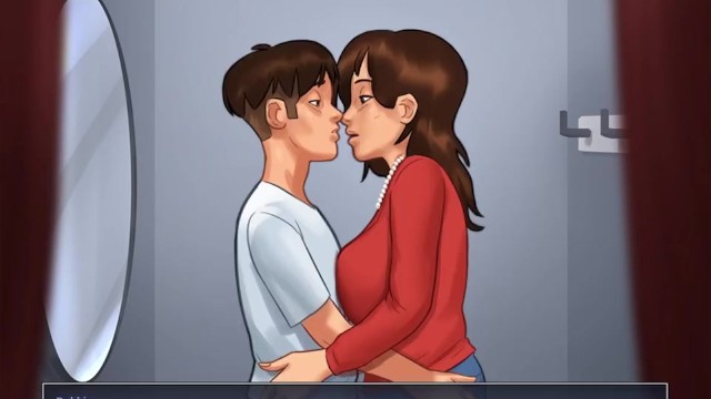 Xxx Kissing Games - SummertimeSaga DEBBIE'S KISSING LESSON-PART 54 by MissKitty2K - Pornhub.com