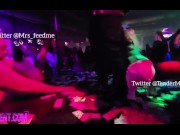Preview 4 of Viral video Mrsfeedme & Tender Montana public strip club