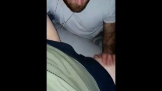 Eating tight teen pussy tease