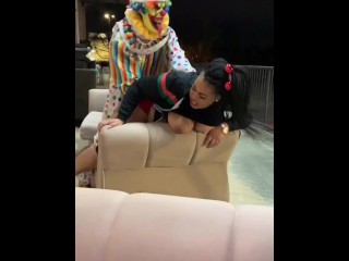 Who Knew a Clown could get this much Ass!