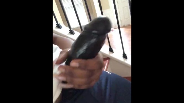 Девушка с большим ЧЕРНЫМ членом,