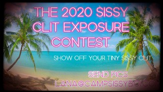 De clitwedstrijd Sissy 2020