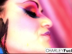 Big tittied Charley Chase teases you with her sultry body!