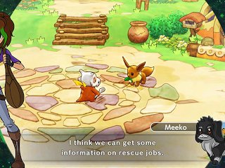 switch games, cartoon, outside, mystery dungeon