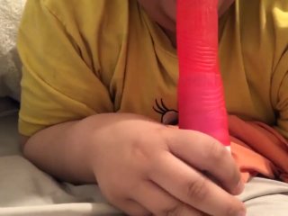 Watch me suck daddy 
