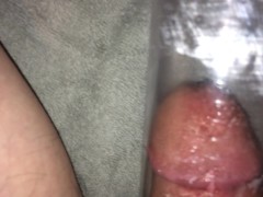penis pump watch it grow close up