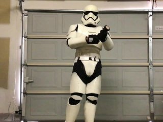 costume, fingering, stormtrooper cosplay, non nude