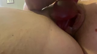 Cute girl masterbate with clit licker toy