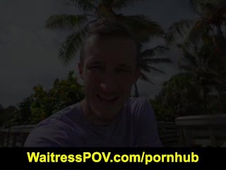 Waitress POV - Havana Bleu - Ditching And Dicking screenshot number 0