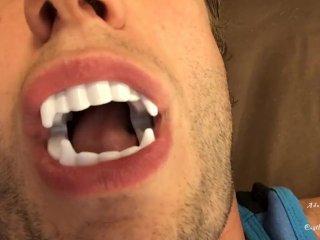 mouth, verified amateurs, fangs, teeth fetish