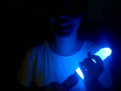Geeky Sex Toys Star Wars Inspired LED Saber Sword Dildo