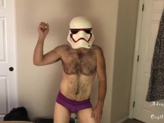 Stormtrooper Does Female Panty Striptease