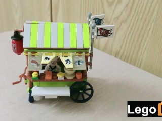 Building Sembo 601102 (2019) - Moving Food Stall (set 3 out of 4)