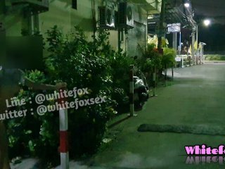 thai teen have sex on street - white fox sex