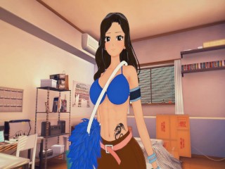 (3D Hentai)(Fairy Tail) Sexe Avec Cana Alberona