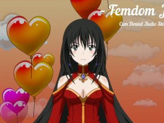 Femdom HentaiGirl Gives You An Agressive_JOI - Audio Story