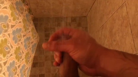 Small uncut cock jerk off in shower small uncut dick