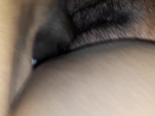 meaty pussy, up close, big black dicc, point of view