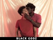 Preview 2 of Black Godz - Pretty Boy Sucks And Fucks A Muscle Stud's BBC