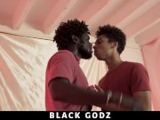 Preview 5 of Black Godz - Pretty Boy Sucks And Fucks A Muscle Stud's BBC