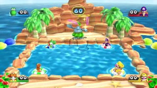 Mario Party 9 с плохим звуком и без контроллеров Wii