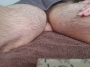 Preview 5 of British hairy twink receives first erotic massage with happy ending