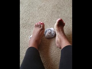 Feet in my socks