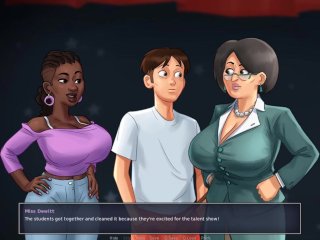 SummertimeSaga MUSIC TEACHER'S STRIP-PART71 By MissKitty2K