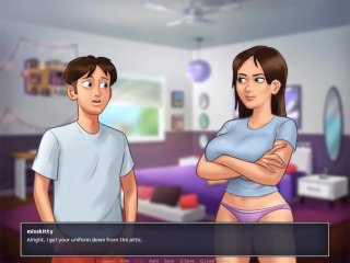 SummertimeSaga ABOUT_TO IMPREGNATE BABE!-PART 72_By MissKitty2K