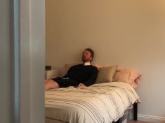 Stepdad Wishes Daughter Goodnight Then Watches Hoosiers in the Other Room