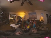 Preview 4 of VR BANGERS Unexpected Sex Adventure Of Four Naughty Teens VR Porn