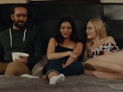 Preview 1 of Bellesa Films - Hot girls Jane & Emma enjoying a threesome together