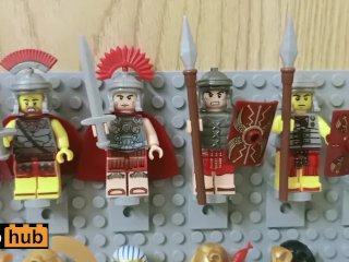 lego minifigures, ancient rome, ancient, soldiers