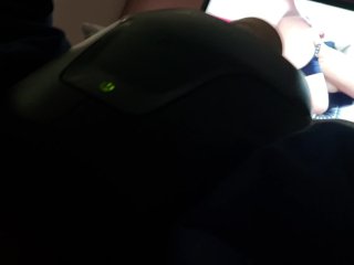 Edging my Hard Cock with Fleshlight Launch