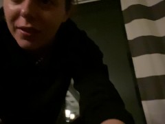 Lush Control in Tims Drive Thru + Mall and Cumming Hard! - Screenshot 14 of 16 - Petite