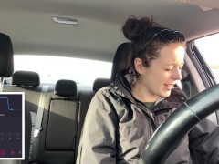 Lush Control in Tims Drive Thru + Mall and Cumming Hard! - Screenshot 8 of 16 - Kink
